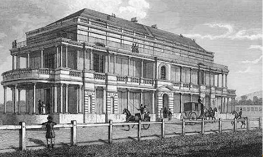 Doncaster Racecourse: Grandstand in 1830